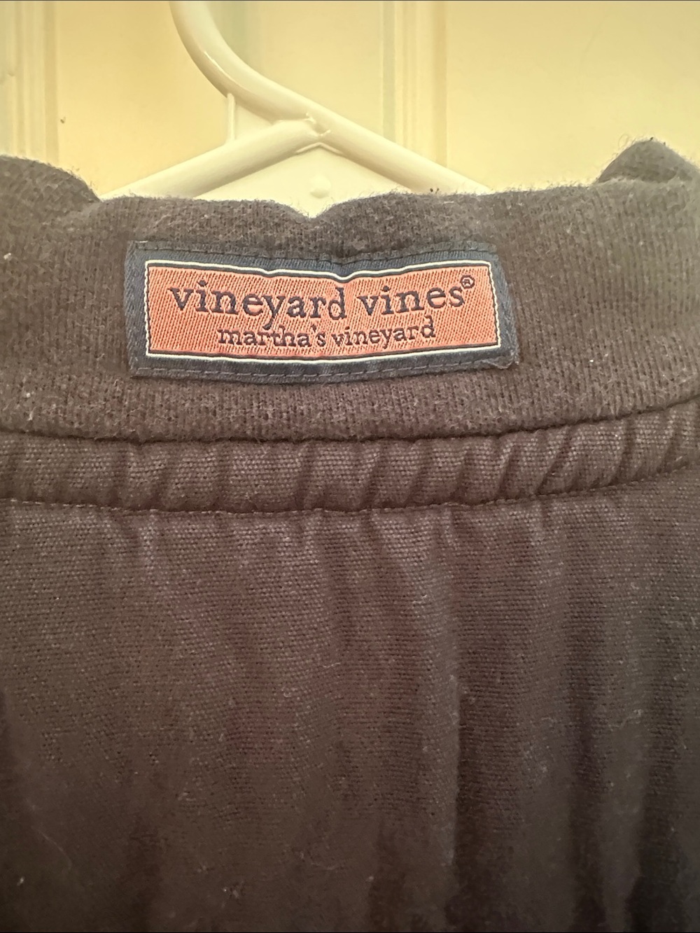Vineyard Vines Boys Quarter-Zip Pullover - Navy - Picture 6 of 6